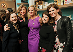 Thrive Global launch event, Arianna Huffington and other leaders