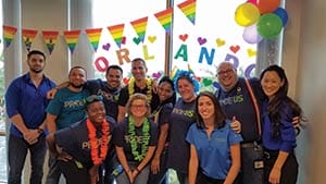 Ultimate Software employees celebrate PRIDE