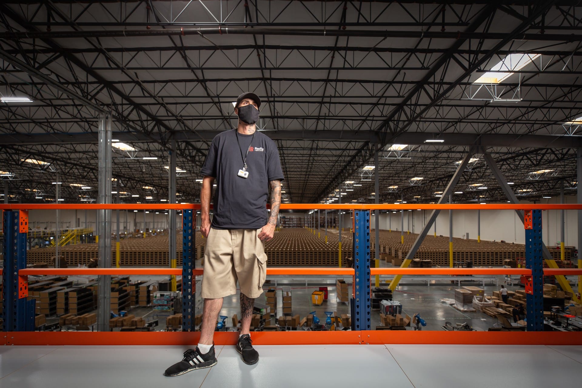 fulfillment center, distribution center, COVID-19